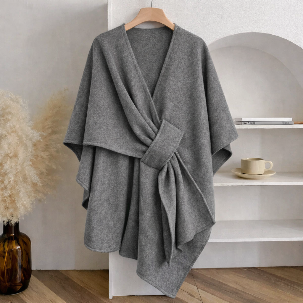 Olea - Elegante poncho bufanda