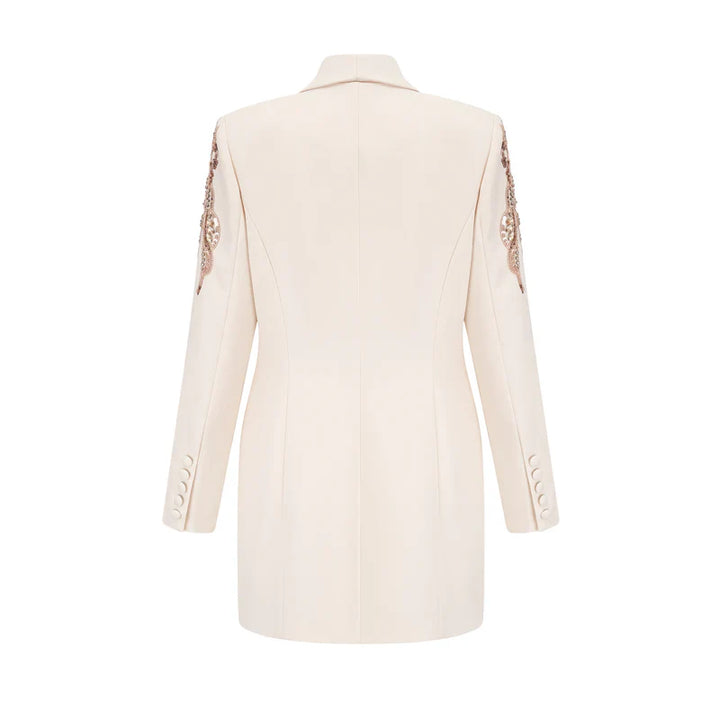 Elena - Vestido blazer adornado con lentejuelas