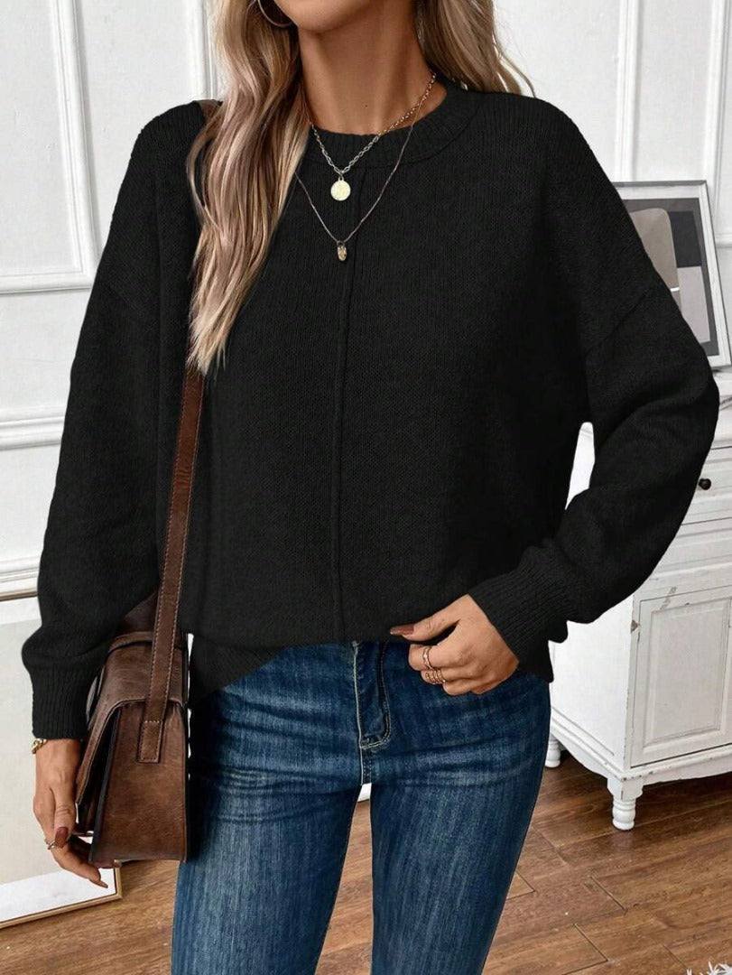 Laura - Jersey básico de elegancia casual