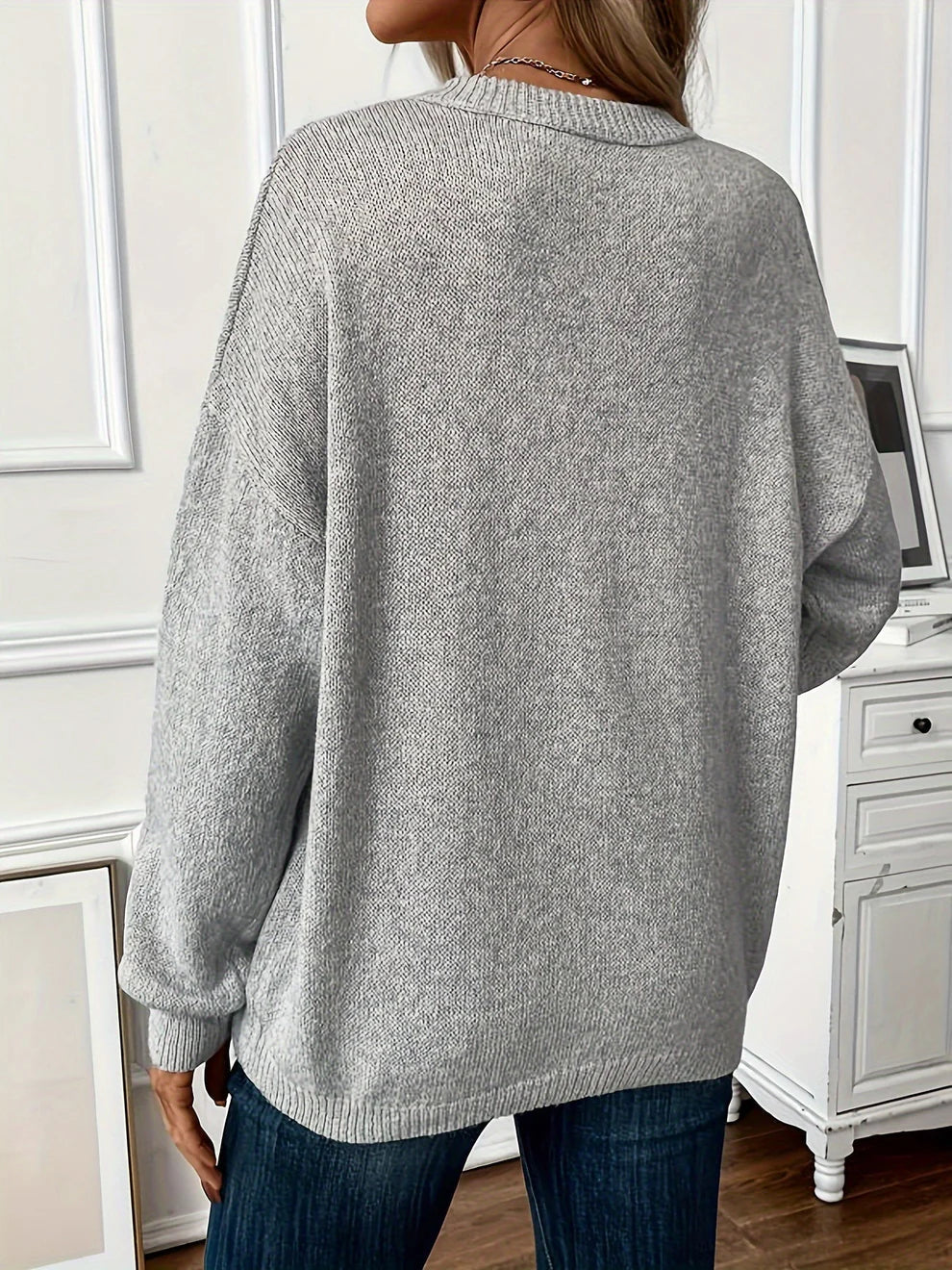 Laura - Jersey básico de elegancia casual