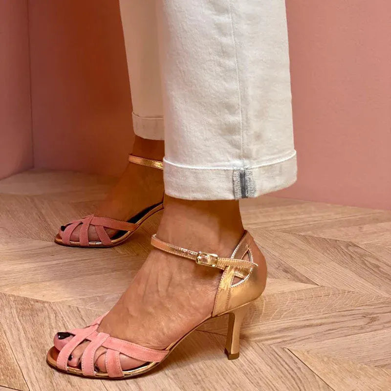 Valentina - Sandalias de tacón de aguja