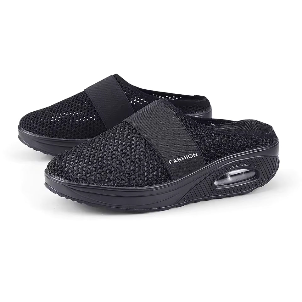 Nerea - Zapatillas ortopédicas de malla transpirable