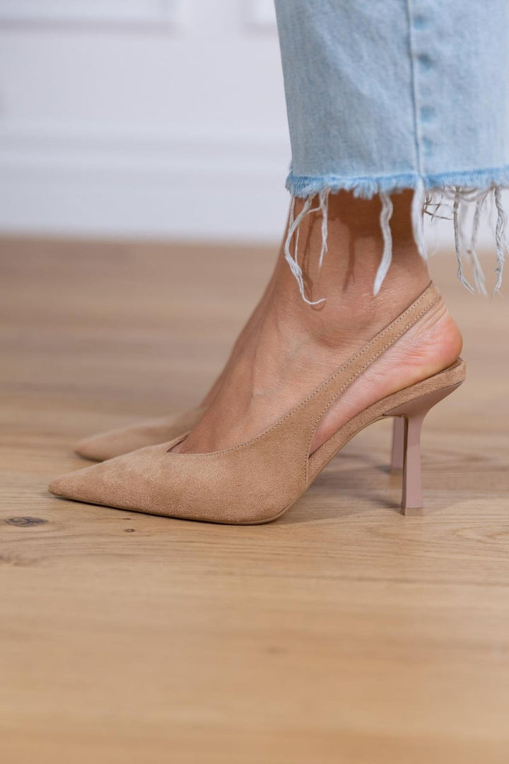 Marlena™ | Tacones Bajos Desnudos