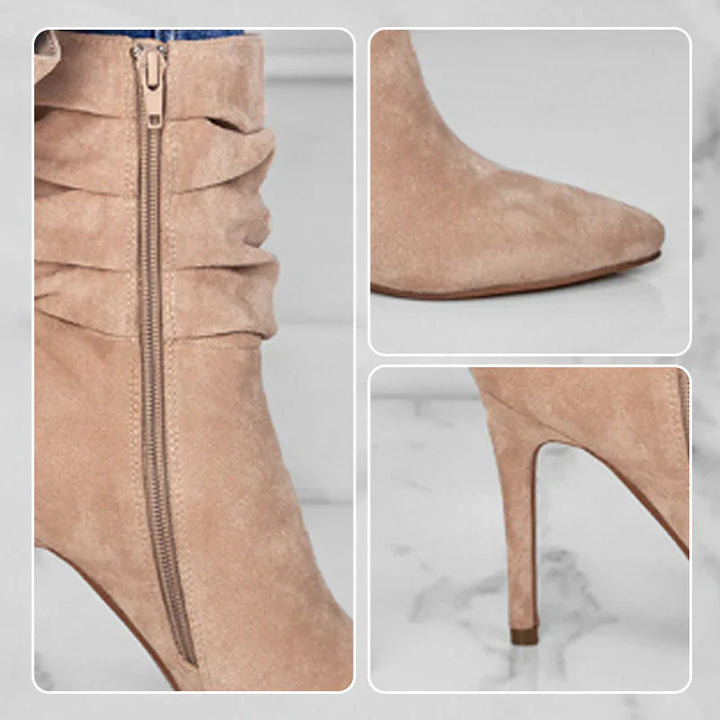 Catalina | Botines de tacón fino con punta